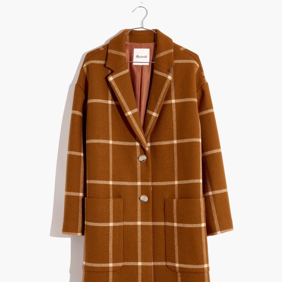 Windowpane Elmcourt Coat in Insuluxe Fabric - Picture 1 of 4